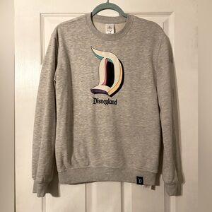 Disney Disneyland Parks Sweatshirt ‘D’ Unisex Small
